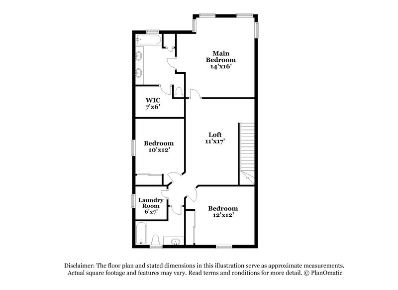 2,185/Mo, 11650 Nardo Ct Las Vegas, NV 89183 Floor Plan View 2