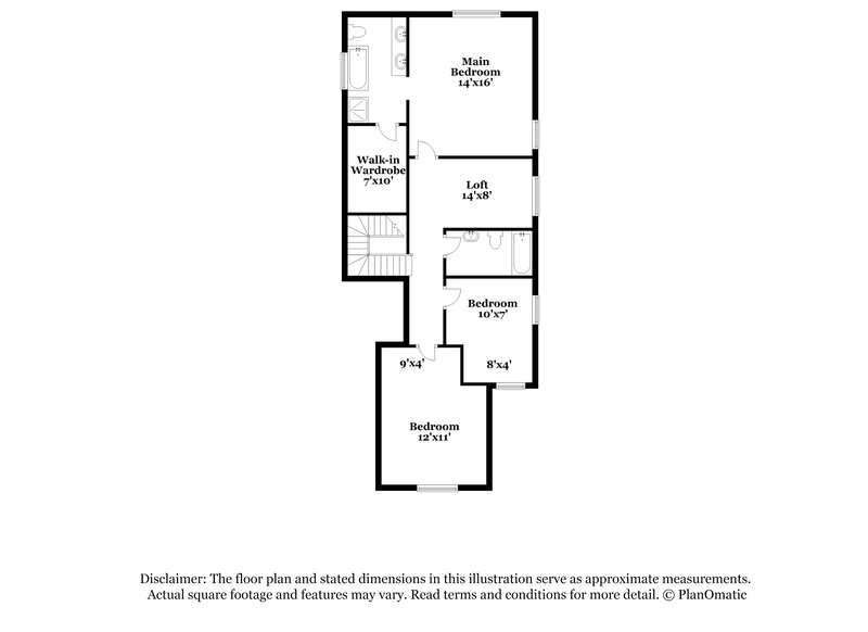 2,290/Mo, 7703 Ashby Gate St Las Vegas, NV 89166 Floor Plan View 2