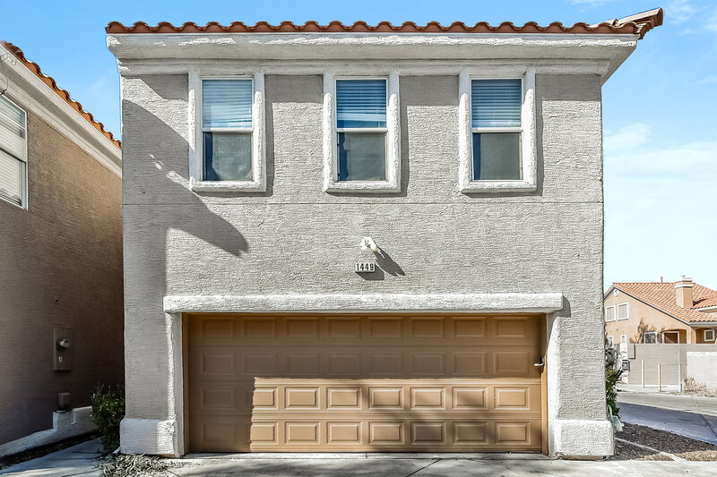 1,875/Mo, 1449 Morro Creek St Las Vegas, NV 89128 Rear View