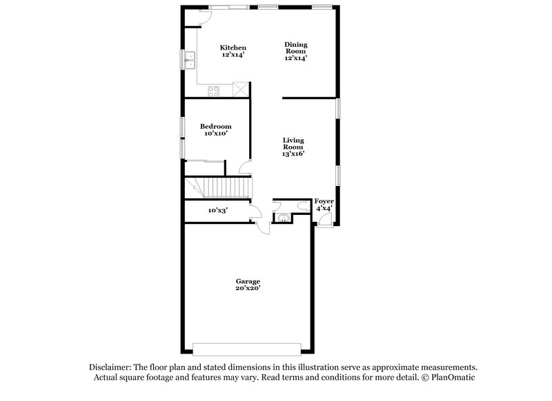 2,290/Mo, 5108 Fireside Ranch Ave Las Vegas, NV 89131 Floor Plan View