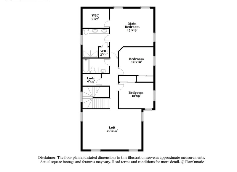 2,290/Mo, 5108 Fireside Ranch Ave Las Vegas, NV 89131 Floor Plan View 2