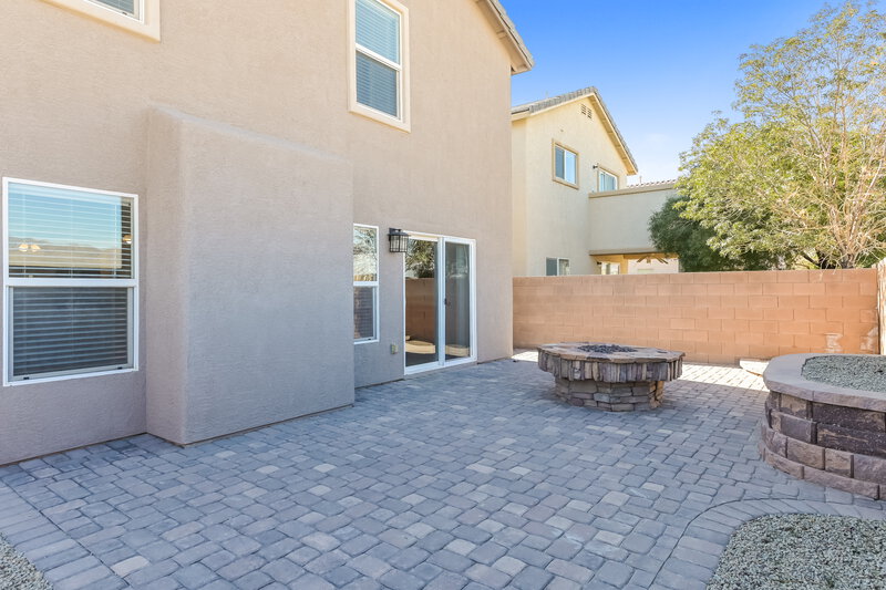 2,290/Mo, 5108 Fireside Ranch Ave Las Vegas, NV 89131 Rear View 2