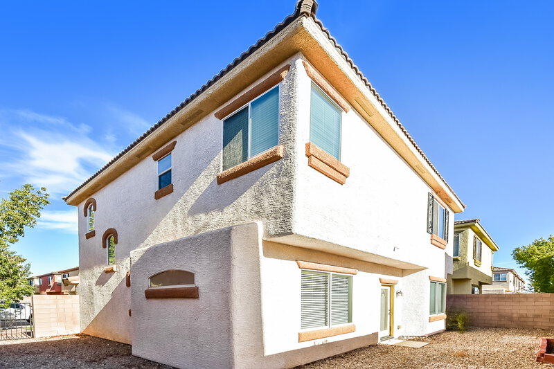 2,335/Mo, 4967 Silent Valley Ave Las Vegas, NV 89139 Rear View