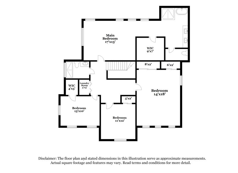 2,585/Mo, 3901 Bayamon St Las Vegas, NV 89129 Floor Plan View