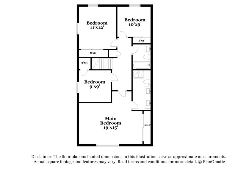 2,095/Mo, 830 Shoreview Dr Henderson, NV 89002 Floor Plan View