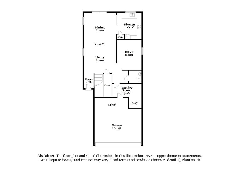 2,455/Mo, 6236 Desert Lavender Ave Las Vegas, NV 89141 Floor Plan View