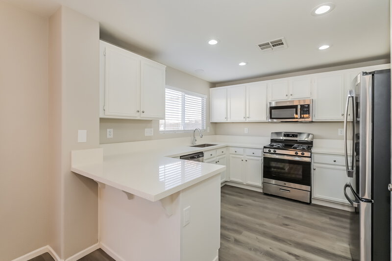 2,455/Mo, 6236 Desert Lavender Ave Las Vegas, NV 89141 Kitchen View