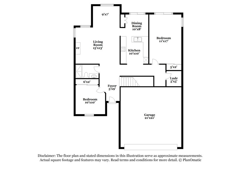 2,785/Mo, 2827 Norfolk Ave Henderson, NV 89074 Floor Plan View
