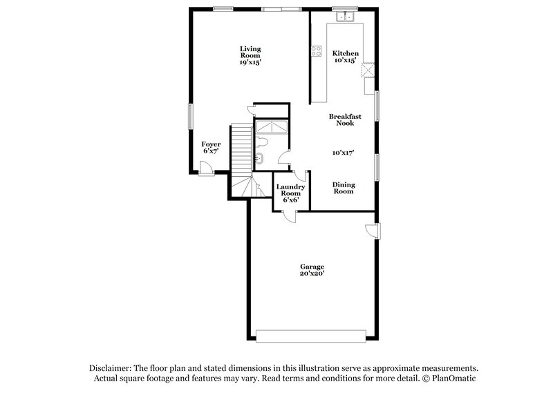 2,230/Mo, 7968 W Quail Ave Las Vegas, NV 89113 Floor Plan View