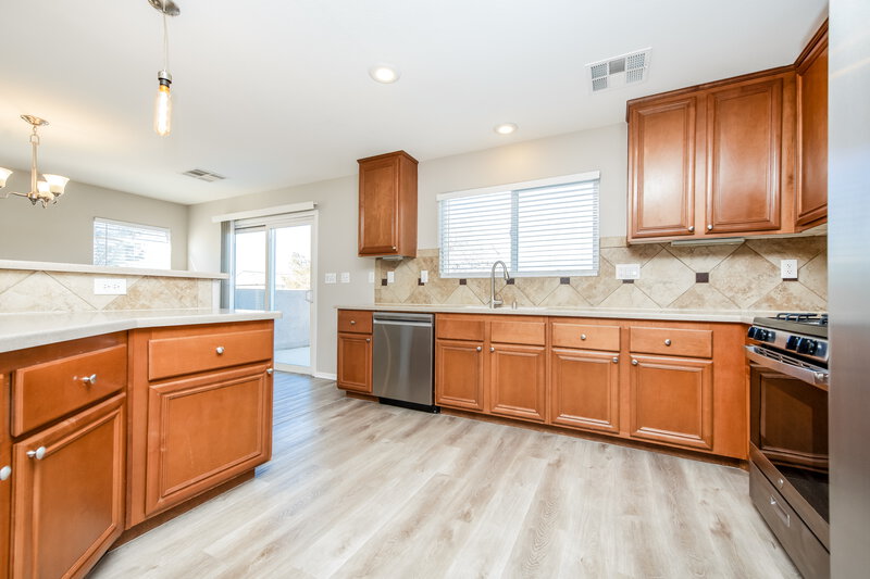 2,405/Mo, 8709 Dodds Canyon St Las Vegas, NV 89131 Kitchen View