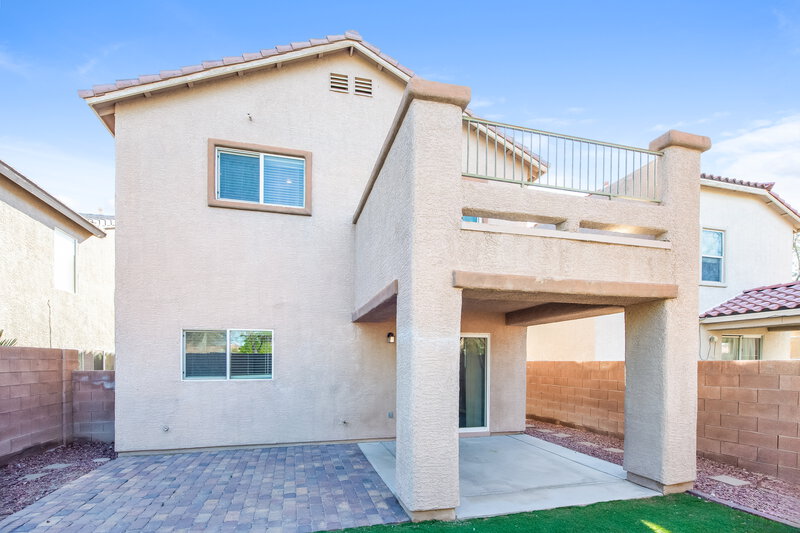 2,405/Mo, 8709 Dodds Canyon St Las Vegas, NV 89131 Rear View