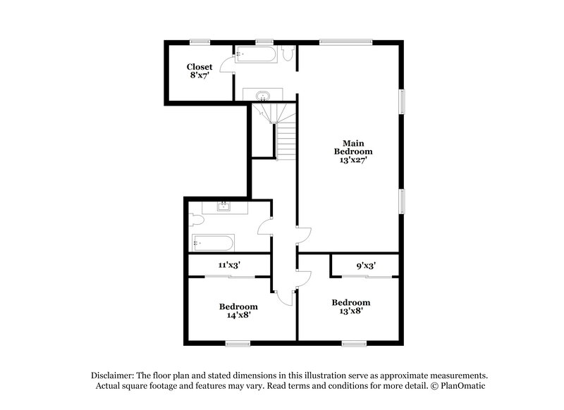 2,180/Mo, 7437 Wandering St Las Vegas, NV 89131 Floor Plan View 2