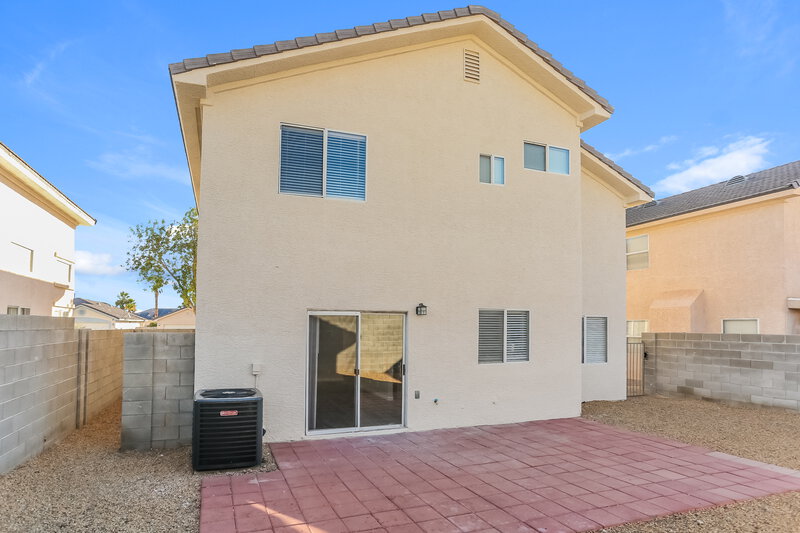 2,180/Mo, 7437 Wandering St Las Vegas, NV 89131 Rear View