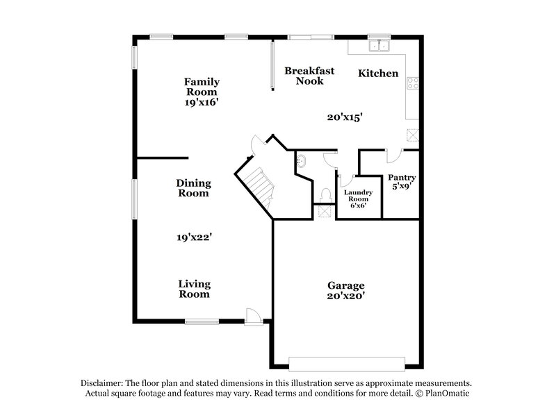 2,395/Mo, 8229 Cline Mountain St Las Vegas, NV 89131 Floor Plan View
