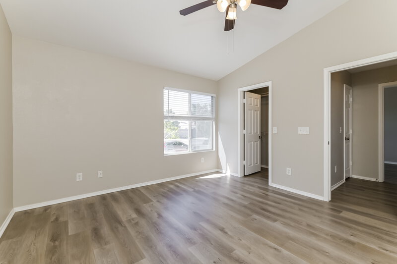 2,225/Mo, 3625 Shanagolden St Las Vegas, NV 89129 Main Bedroom View