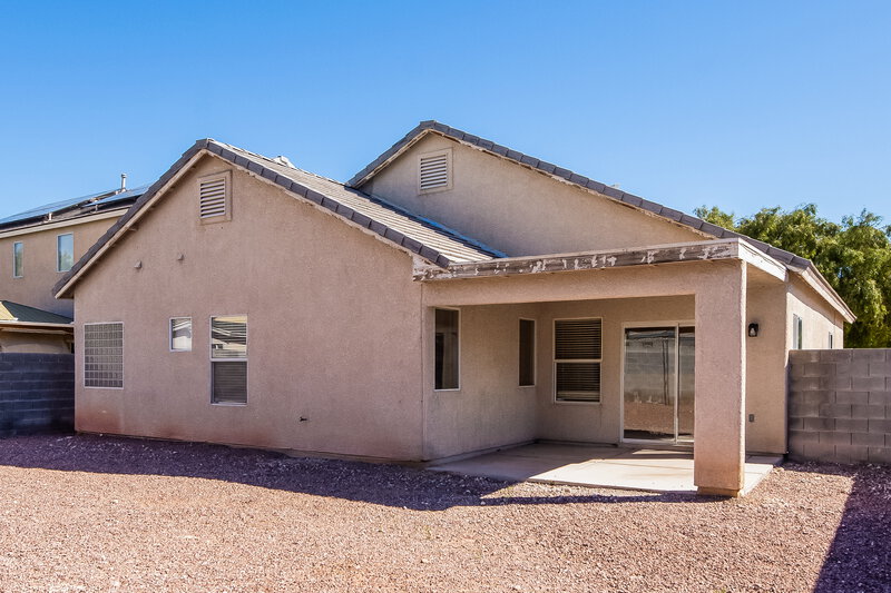 2,080/Mo, 5421 Sea Water Way North Las Vegas, NV 89031 Rear View