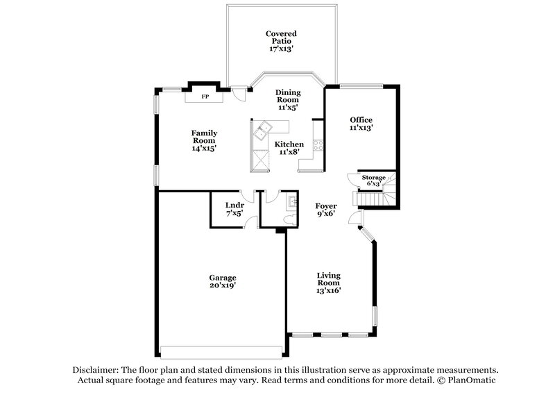 2,750/Mo, 2142 Sun Swept Way Henderson, NV 89074 Floor Plan View