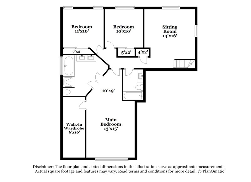 2,750/Mo, 2142 Sun Swept Way Henderson, NV 89074 Floor Plan View 2