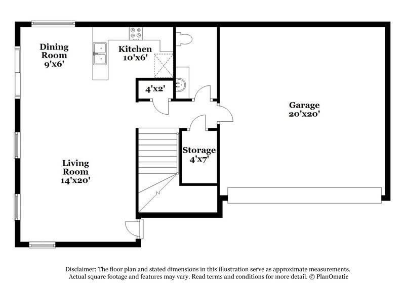 1,995/Mo, 10348 Faustine Ave Las Vegas, NV 89129 Floorplan View