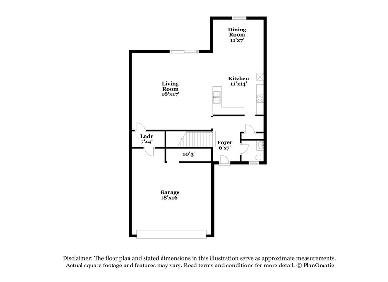 2,300/Mo, 8336 Feather Duster Ct Las Vegas, NV 89113 Floor Plan View