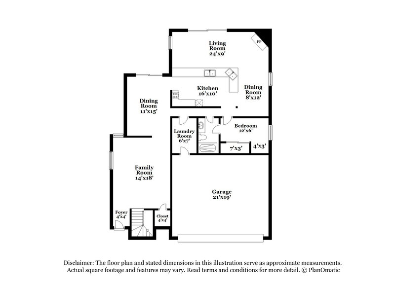 2,625/Mo, 134 Wynntry Dr Henderson, NV 89074 Floor Plan View