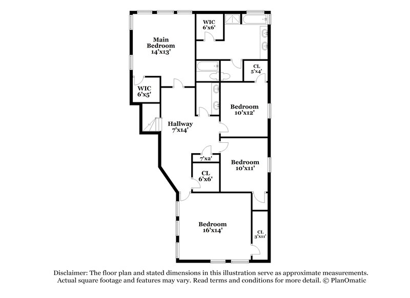 2,310/Mo, 4048 Villeroy Ave Las Vegas, NV 89141 Floorplan View 2