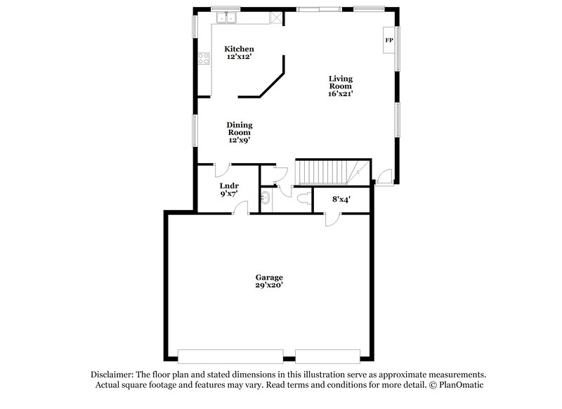 3,480/Mo, 8932 Spinning Wheel Ave Las Vegas, NV 89143 Floor Plan View