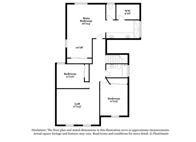 3,480/Mo, 8932 Spinning Wheel Ave Las Vegas, NV 89143 Floor Plan View 2