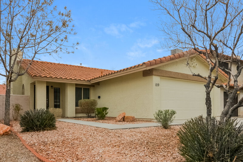 2,095/Mo, 129 Primero Way Henderson, NV 89074 Front View