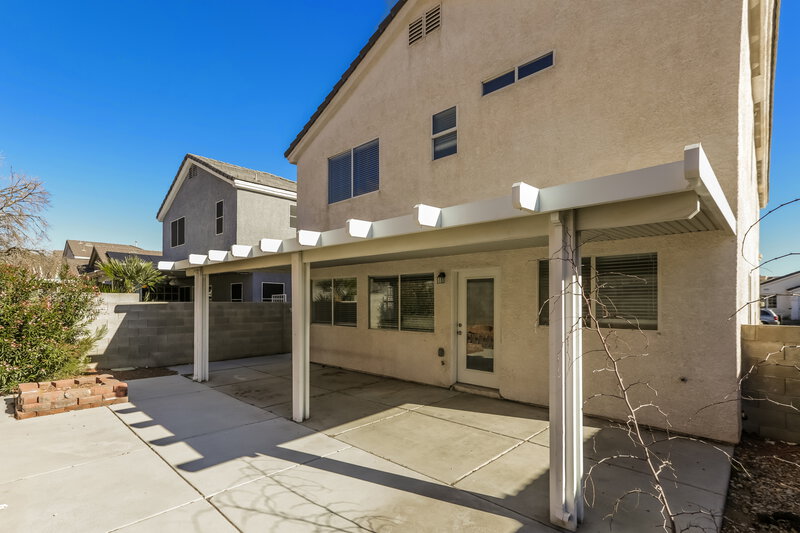 2,395/Mo, 4375 Coyote Crest Ct Las Vegas, NV 89147 Rear View
