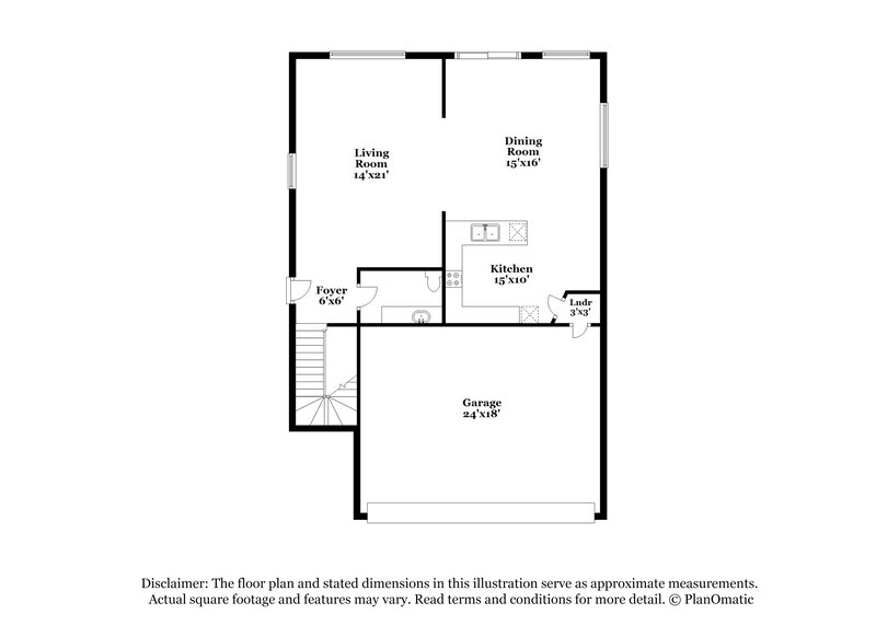 2,450/Mo, 7521 Wandering St Las Vegas, NV 89131 Floor Plan View 2