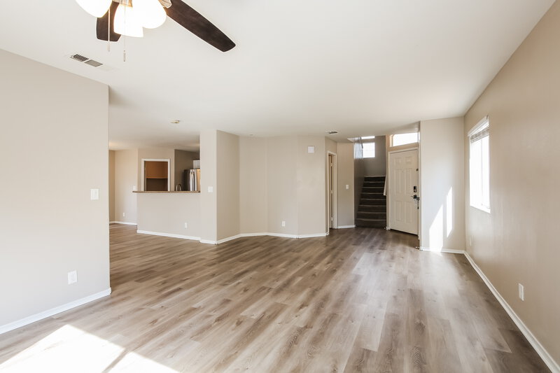 2,375/Mo, 7521 Wandering St Las Vegas, NV 89131 Living Room View 2