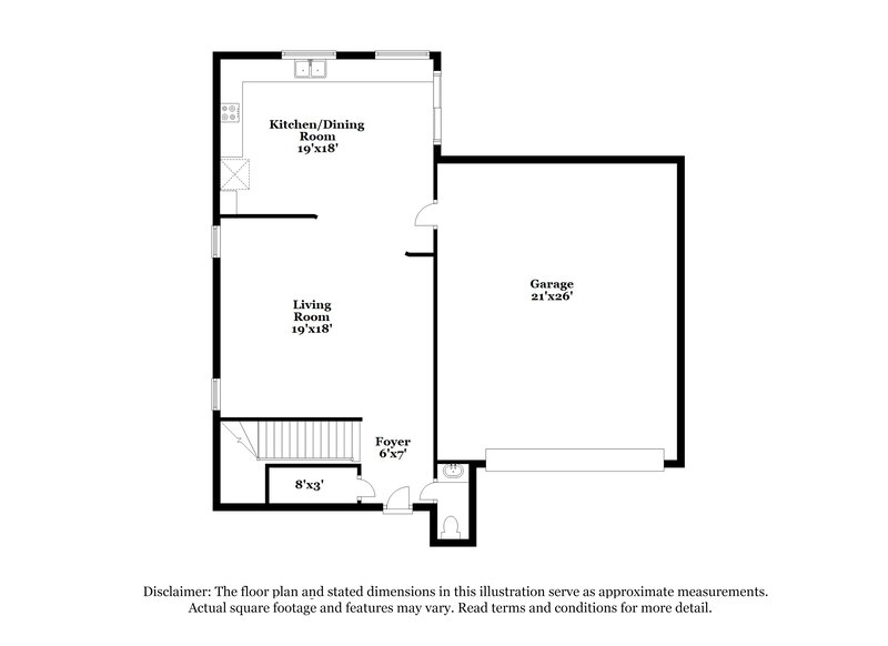 2,215/Mo, 84 Japonica Ave Las Vegas, NV 89183 Floor Plan View