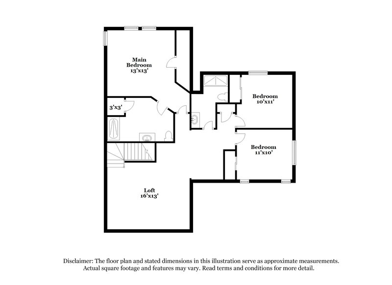 2,215/Mo, 84 Japonica Ave Las Vegas, NV 89183 Floor Plan View 2