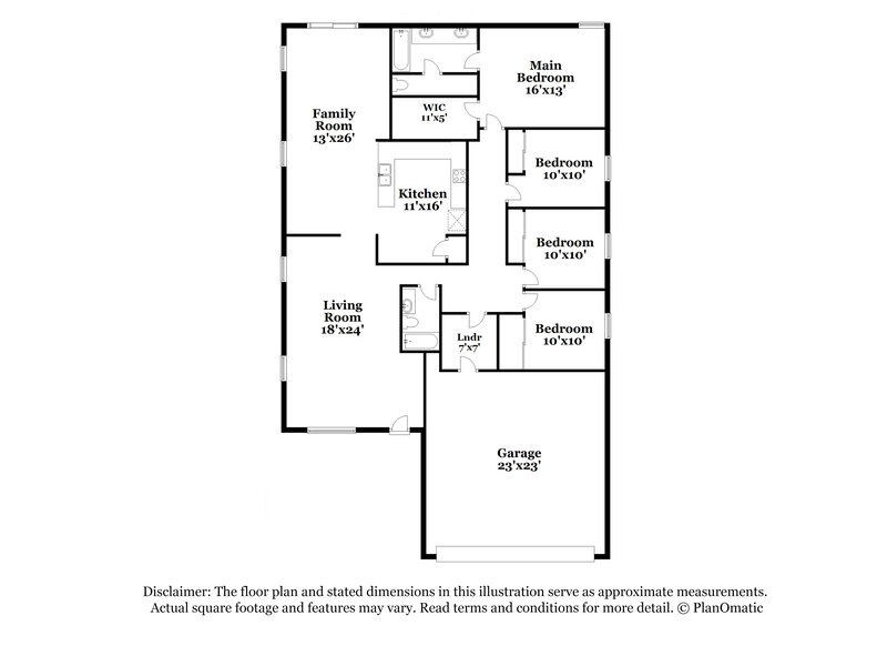 2,650/Mo, 763 Camino del Ray Henderson, NV 89012 Floorplan View