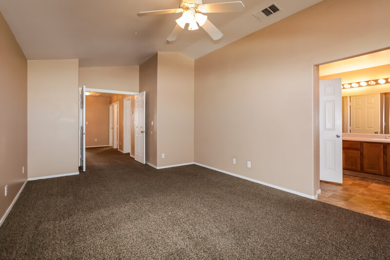 2,470/Mo, 3908 Camryn Holly St Las Vegas, NV 89129 Master Bedroom View