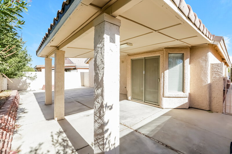2,270/Mo, 10205 Barrel Ridge St Las Vegas, NV 89183 Rear View