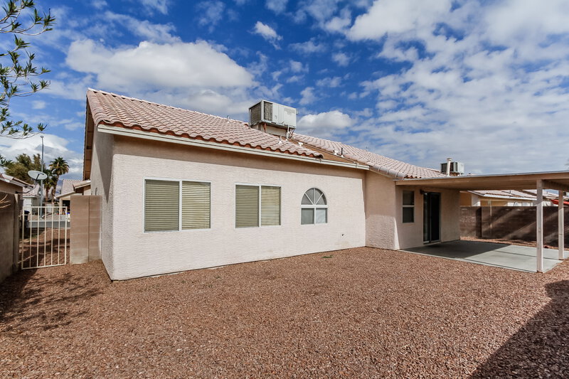 2,015/Mo, 517 Rancho del Mar Way North Las Vegas, NV 89031 Rear View