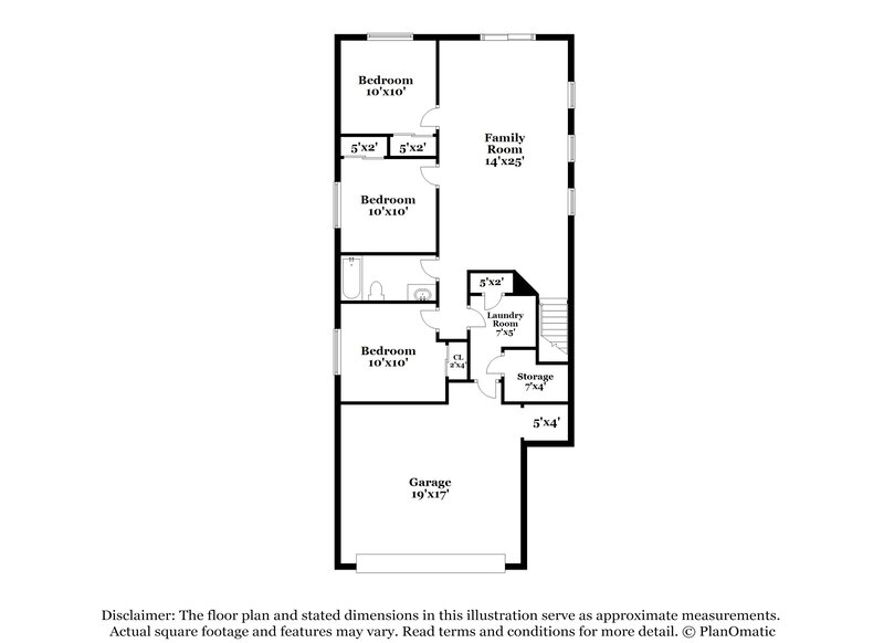 2,325/Mo, 5008 Diamond Ranch Ave Las Vegas, NV 89131 Floorplan View 2
