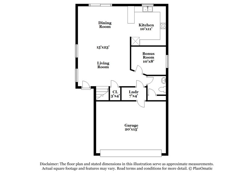 2,280/Mo, 6352 Glenolden St North Las Vegas, NV 89081 Floorplan View