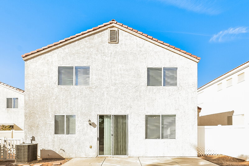 2,240/Mo, 6714 Cinnabar Coast Ln North Las Vegas, NV 89084 Rear View