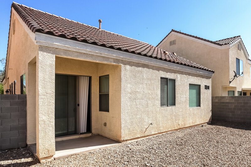 1,740/Mo, 9145 Dorrell Ln Las Vegas, NV 89149 Rear View