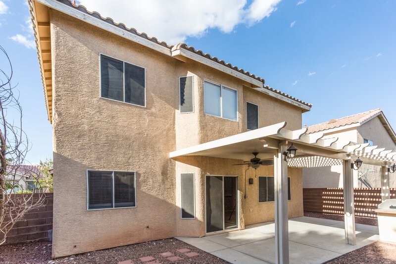 2,050/Mo, 10369 Timber Canyon Ave Las Vegas, NV 89129 Rear View