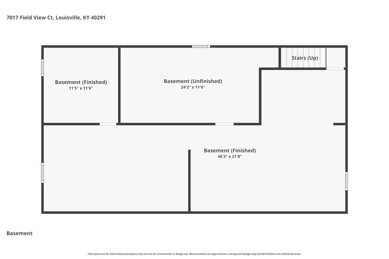 2,250/Mo, 7017 Field View Ct Louisville, KY 40291 Floor Plan View