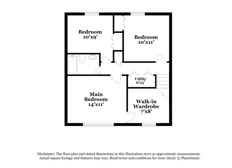 1,775/Mo, 6311 Hackel Dr Louisville, KY 40258 Floorplan View 2