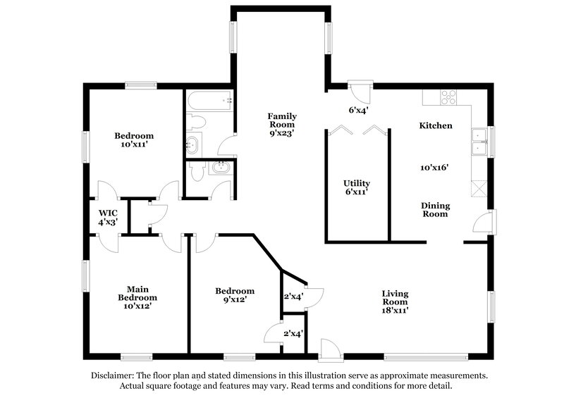 1,795/Mo, 2389 Mt Eden Rd Shelbyville, KY 40065 Floorplan View
