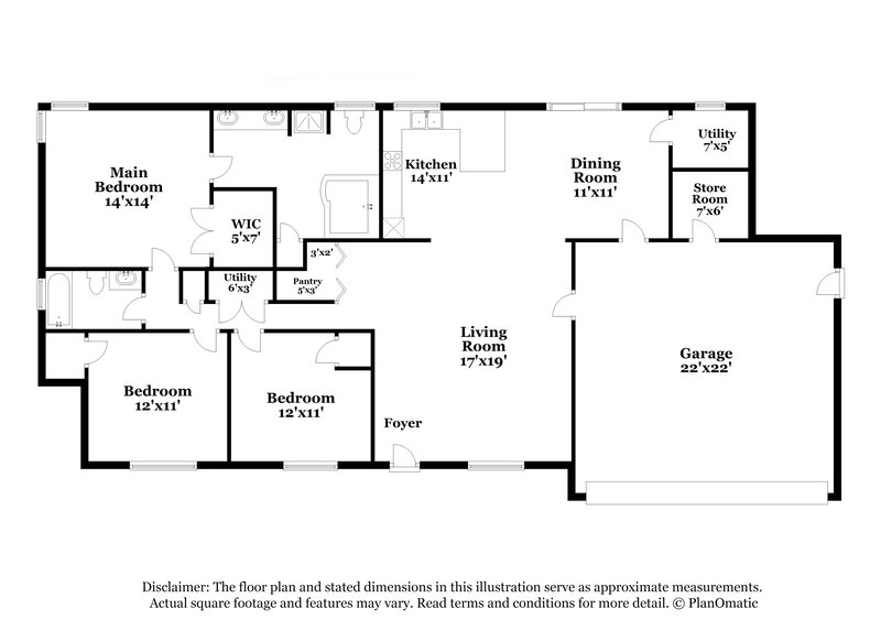 1,455/Mo, 263 Agin Way Milton, KY 40045 Floor Plan View