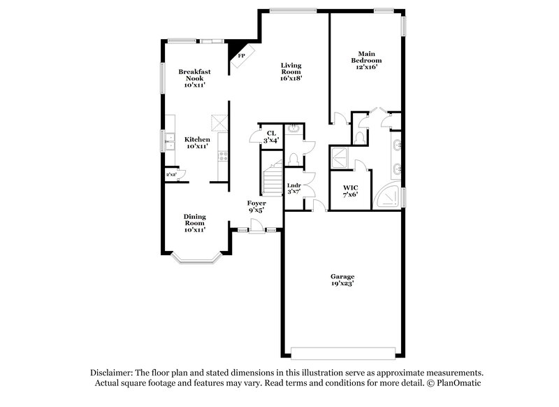 2,970/Mo, 9149 Chastain Pl Cordova, TN 38018 Floorplan View