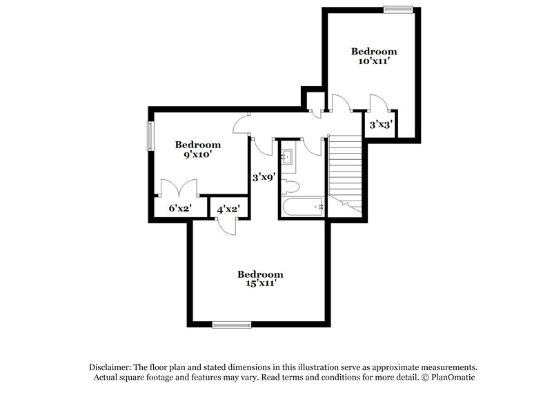 1,625/Mo, 6849 Skylar Mill Ave Cordova, TN 38018 Floorplan View 2