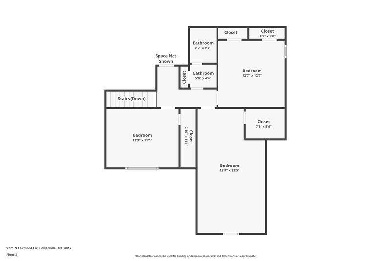 2,560/Mo, 9271 N Fairmont Cir Collierville, TN 38017 Floor Plan View 2